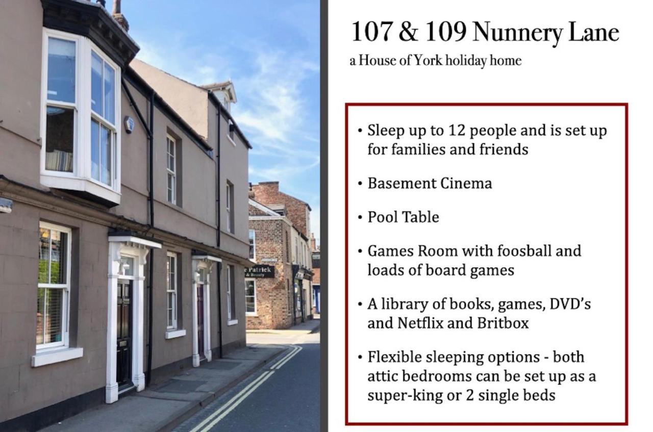 107 And 109 Nunnery Lane * York
